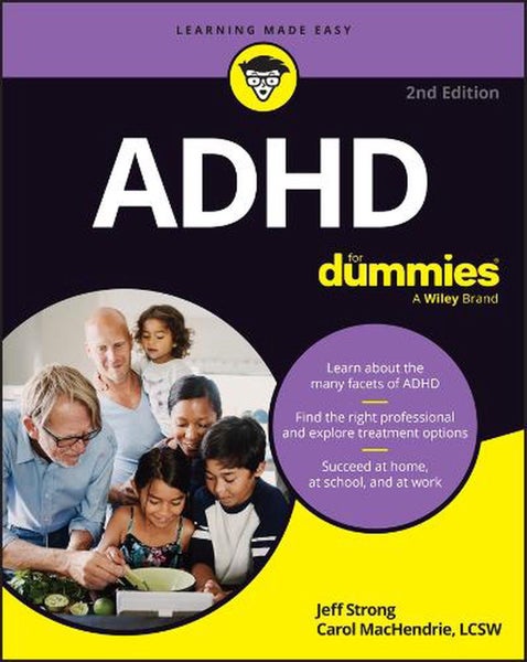 ADHD For Dummies by Jeff Strong - Paperback Carousel 1