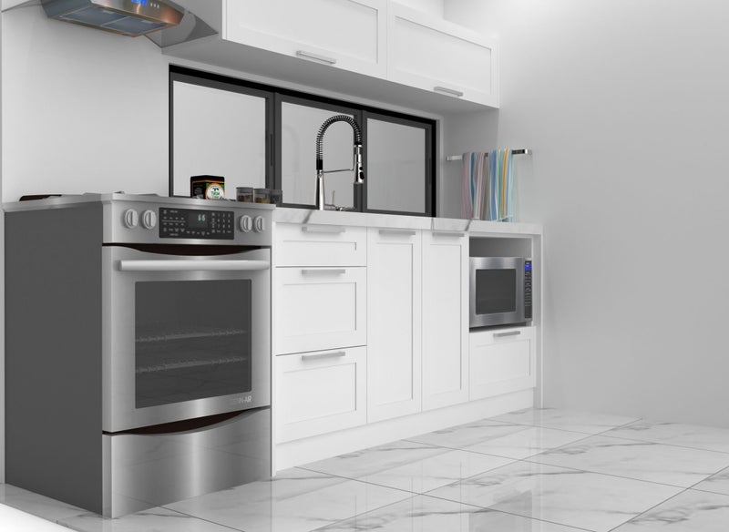 2 Pot Lacquer Italian Made Kitchenette with Soft Close hardware Carousel 2