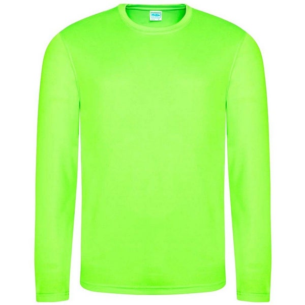 AWDis Cool Mens Moisture Wicking Long-Sleeved Carousel 1