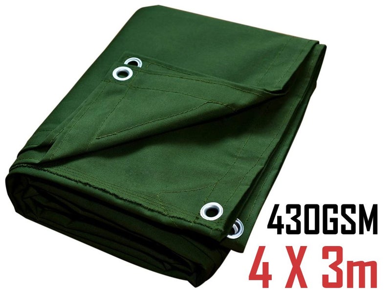 Canvas Tarpaulin Tarps - (NZ CLEARANCE) Carousel 1