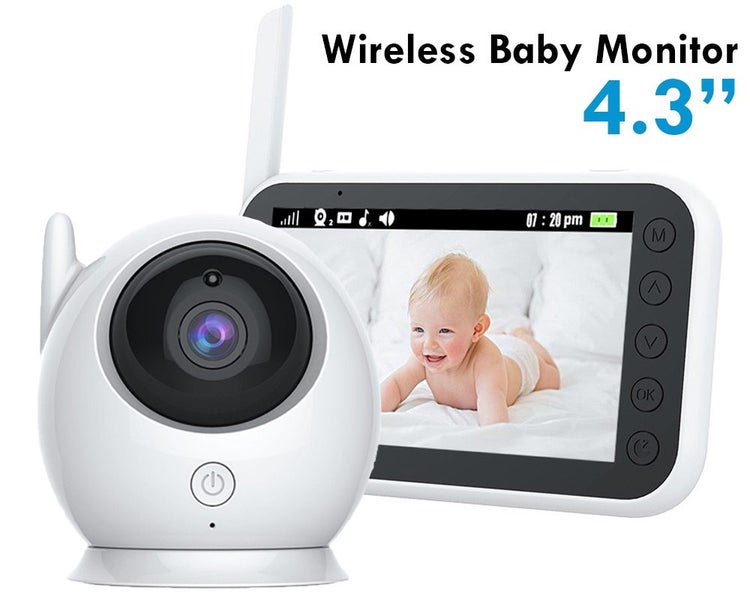 4.3" DIGITAL WIRELESS BABY MONITOR - (NZ CLEARANCE) Carousel 1