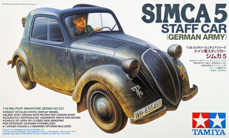 Tamiya 35321 1/35 Simca 5 German Carousel 1