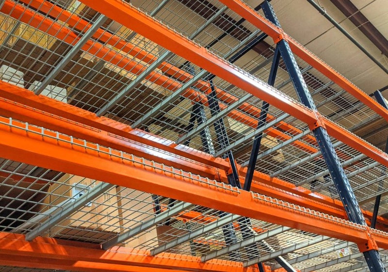 Heavy duty Wire Mesh Shelves for Pallet Racking (carry capacity 1000kg) Carousel 6