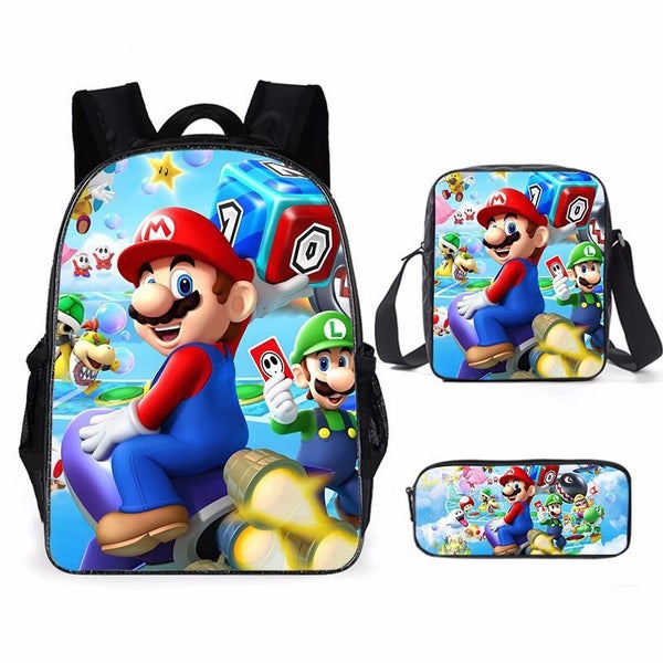 School Bag For Primary And Secondary School Students Three-Piece Set Carousel 1
