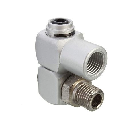 2 Pcs 1/4 Inch Air Tool Swivel Fitting Air Hose Connector Carousel 1