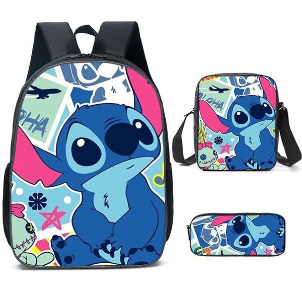 School Bag For Primary And Secondary School Students Three-Piece Set Carousel 1