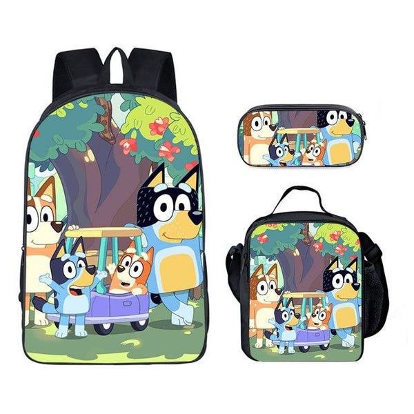 School Bag For Primary And Secondary School Students Three-Piece Set Carousel 1
