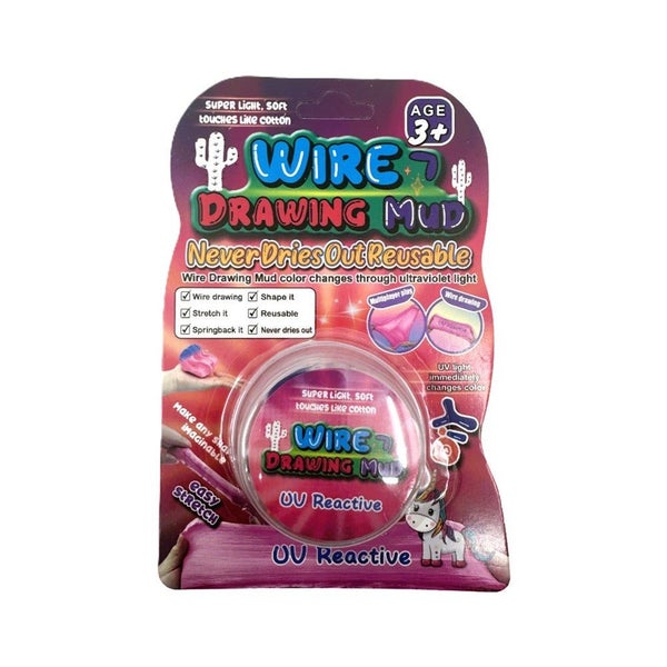 Wire Drawing Mud Putty (363) - UV Reactive Carousel 1