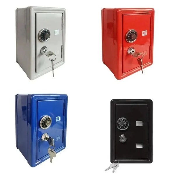 Household Insurance Box Vertical Mini Metal Safe Car Safe Key Insurance Cabinet Carousel 2