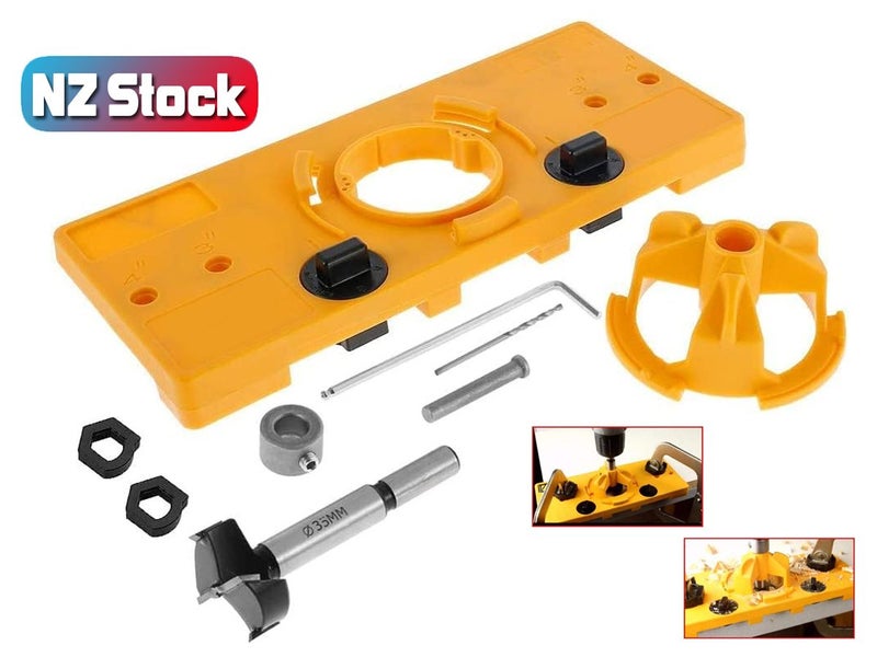 Woodworking Tools 35mm Hinge Jig for Cabinet Doors Carousel 1