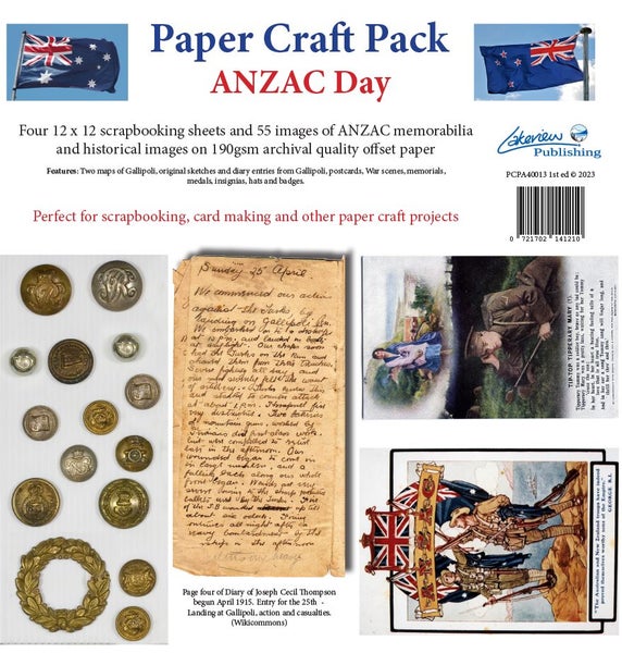 Papercraft sheets - ANZAC Day Carousel 1