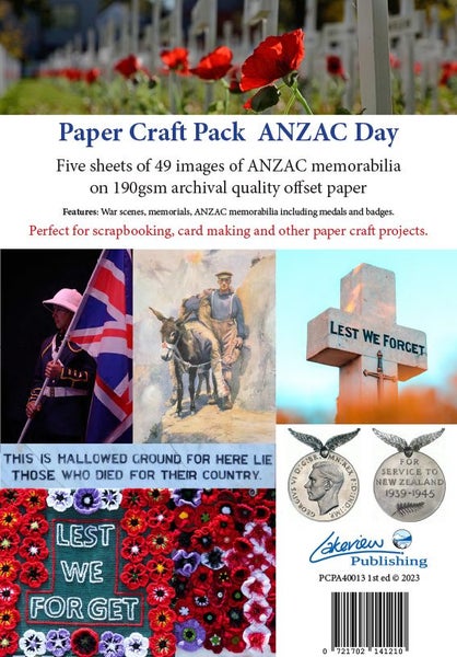 Papercraft Pack - ANZAC Day Carousel 1