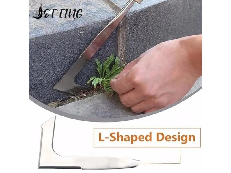 Plants Weed Cutter Metal Mowing Sickle Knife L Shaped Plastic Handle Weed Carousel 1