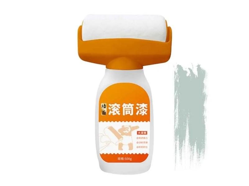 Touch Up Paint Roller Wall Repair Roller Paint Portable Household Paint Brush Carousel 2