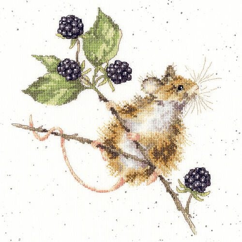 Bothy Threads Cross Stitch Kit - Brambles Carousel 1