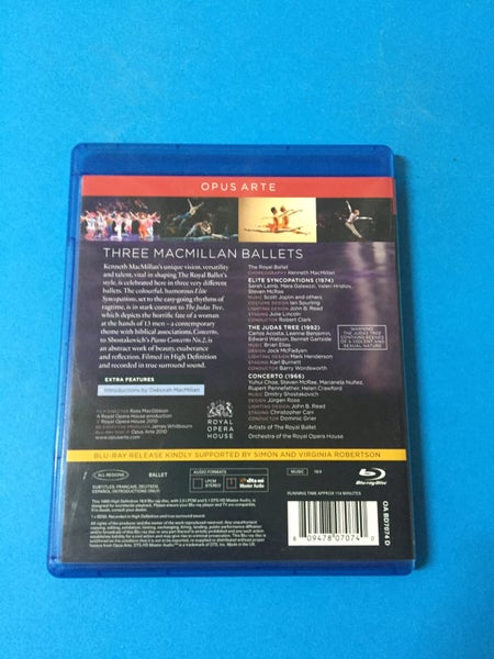 MacMillan Triple Bill (Royal Ballet) (Blu-Ray) Carousel 2