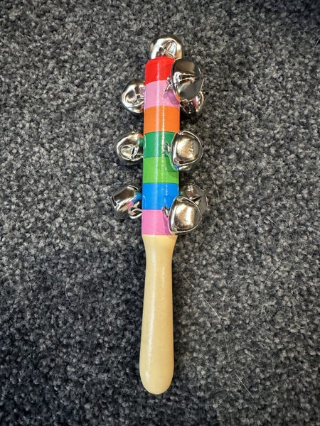 Wooden Handle Bells - Musical Instrument Carousel 1