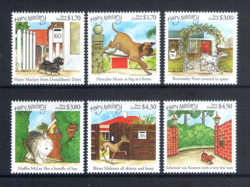 NZ - 2023 Hairy Maclary Set (6) - UHM Carousel 1