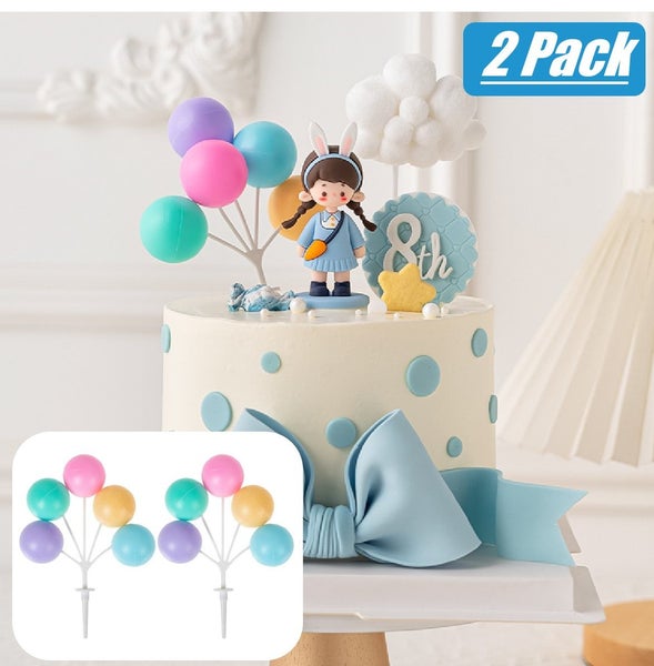 Cake Design Decorating Cake Topper Colourful Balloons *Local STOCK NOW* Carousel 1
