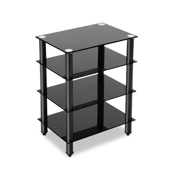 Artiss 4 Tier Tv Media Stand TV Stands & Mounts Carousel 1