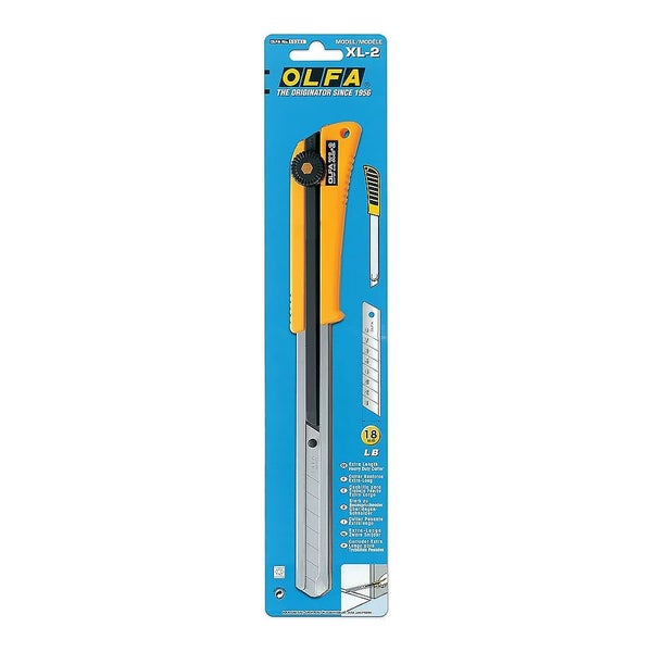 OLFA XL-2 Extra Long Heavy Duty Box Cutter 18mm Snap Off Blades Carousel 2