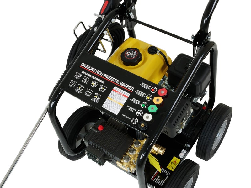 Petrol Water Blaster 8HP 3600psi 10LPM Pressure Washer - 10M Hose Electric Start Carousel 4