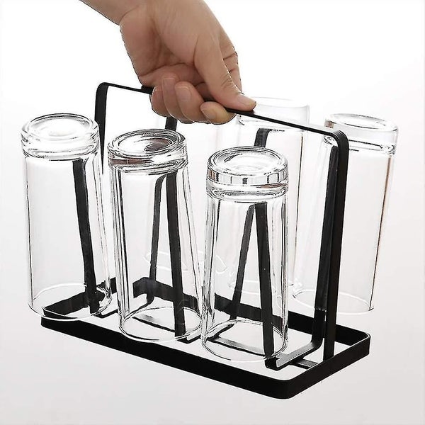 Metal Drain Rack Dish Drainer Cup Holder Bottle Cup Holder Drying Rack Carousel 2