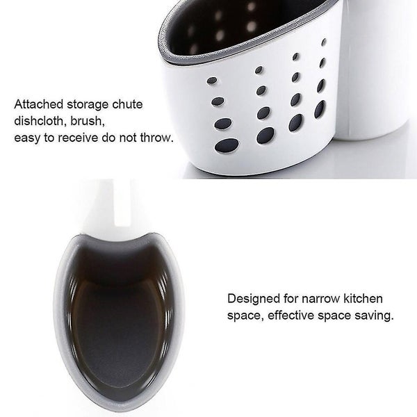 Bathroom Storage Two In One Storage Box Multifunction Liquid Detergent Drainboar Carousel 3