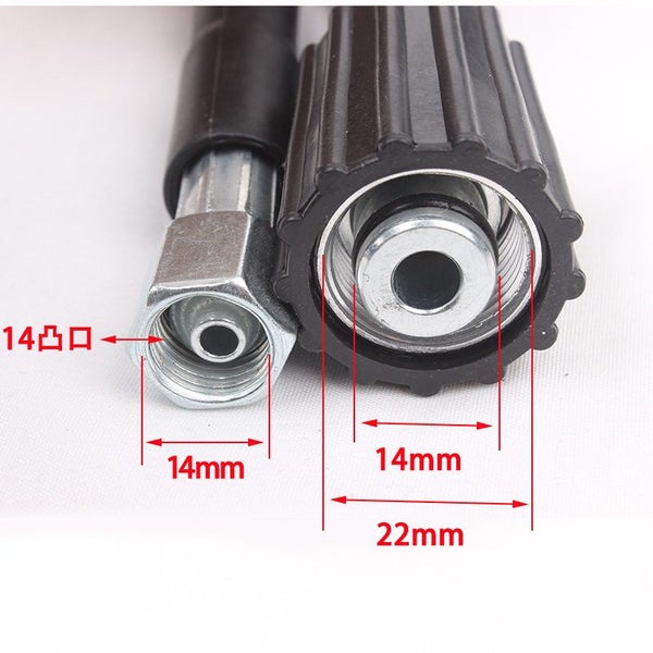 Pressure Hose 2500PSI w/ M14 x M22(14/15) For Water Blaster 6M Carousel 2
