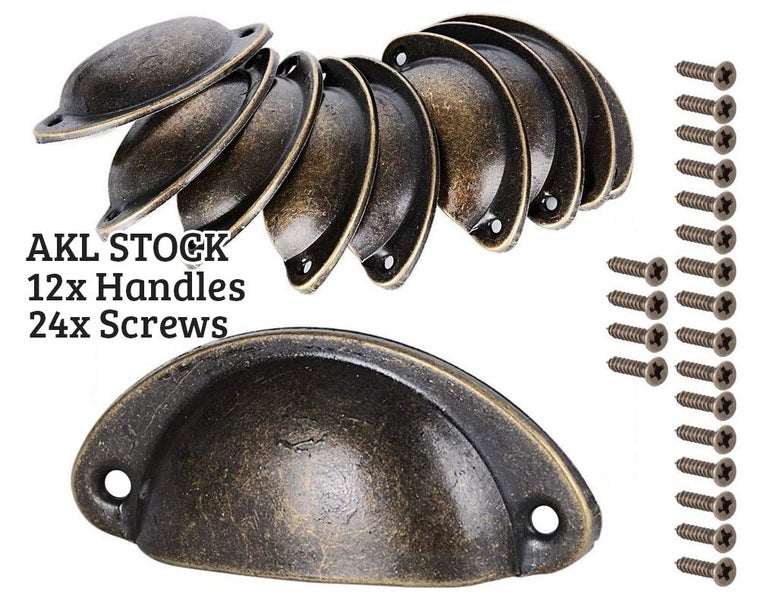 Cabinet Drawer Door Knobs Pulls Handles(12 PCS) - NEW Clearance Clearance Carousel 1