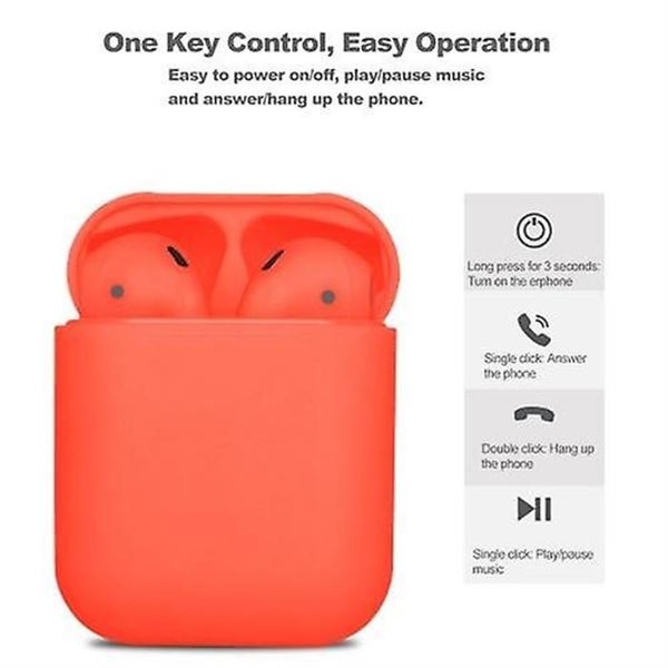 TWS-i12 BT5.0 Wire-less Earphones Headphones BT Headset Mini Stereo In-Ear Earbu Carousel 2