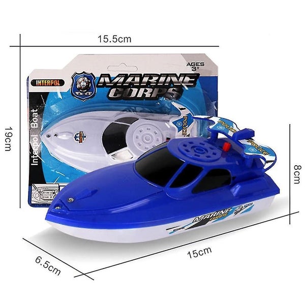 2Pcs Electric Boat Speedboat Bath Toys Tub Water Play Toys For Kids Baby Childre Carousel 5