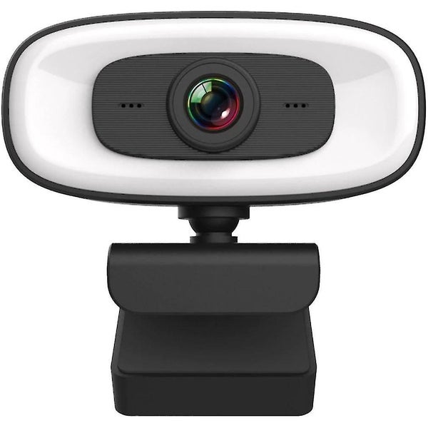 Webcam 2K Auto Focus USB Full HD Ring Light Web Camera with Noise reducing Webc Carousel 1