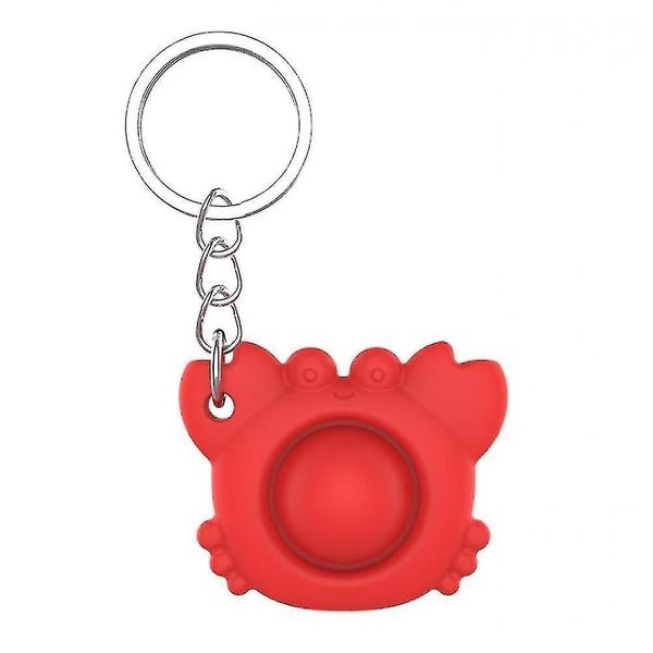 Decompression Keychain Squeeze Music Decompression Vent Toy Red Carousel 1