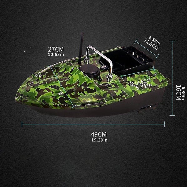500m intelligent remote control bait boat engineering material Cruise Scratch re Carousel 2