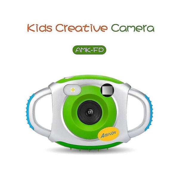 Amk-cdfp Children 1.5 Inch 4x Digital Zoom 5 Megapixel Camera Fine Kids Gift Carousel 1