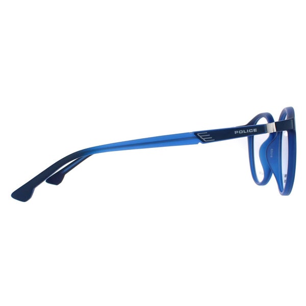 Police Glasses Frames Waka 4 VPL878 0JEB Blue Men Carousel 4