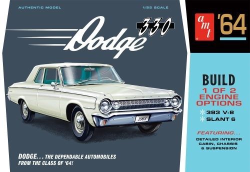 Plastic Kitset - 1/25 '64 Dodge 330 Carousel 1