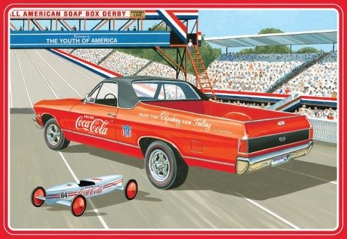 Plastic Kitset - 1/25 '68 Chevy El Camino SS Carousel 1