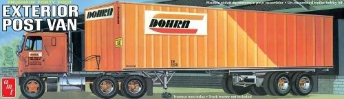 Plastic Kitset - 1/25 Fruehauf 40' Post Trailer Carousel 1