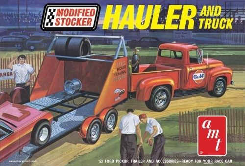 Plastic Kitset - 1/25 '53 Ford Pickup Mod Gulf Carousel 1