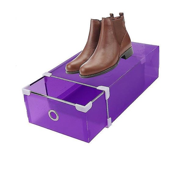 Creative Half Transparent Drawer Style Shoe Box For Both Men And Women Carousel 2