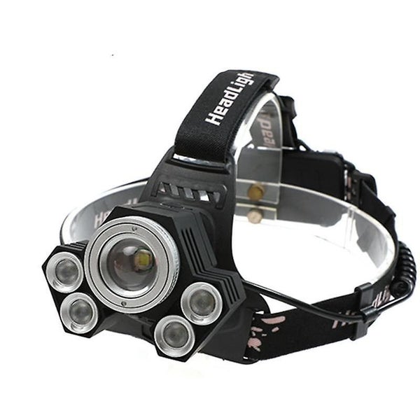 XANES 2408 1600LM Bicycle Headlamp 4 Switch Modes T6+4XPE White Light Mechanica Carousel 1