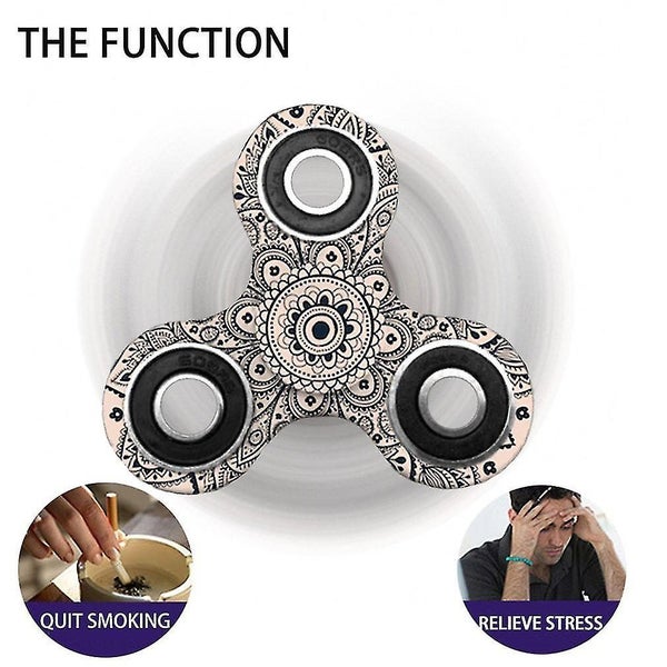 Triangle Hand Spinner Anti-stress Comfortable Hand Feeling Finger Helix Toy Carousel 1
