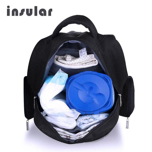 Insular Multifunctional Shoulder Bag Mummy Bag Nylon Baby Diaper Bag Nappy Bag Carousel 1