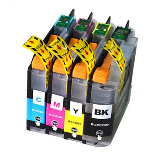 Brother Comp. Ink Cartridges LC233 Set for MFC-J4620DW J480DW etc Carousel 1