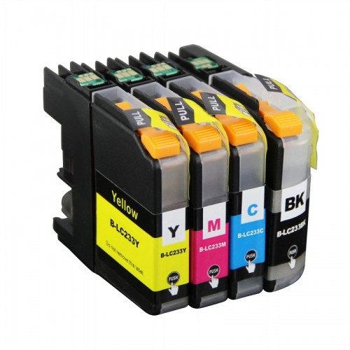 Brother Comp. Ink Cartridges LC233 Set for MFC-J4620DW J480DW etc Carousel 3