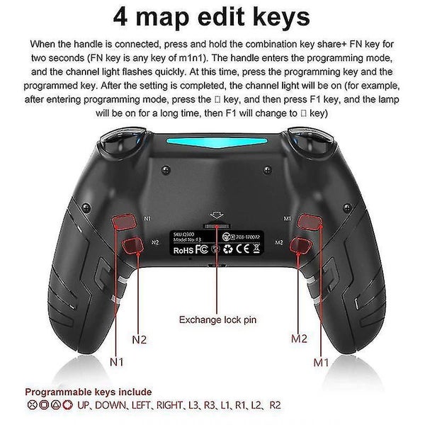 Wireless Bluetooth Joystick Sony PS4 Elite/Slim/Pro Controller Gamepad Console G Carousel 5