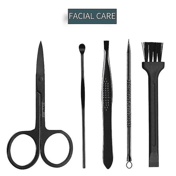 16pcs/set Nail Cutter Set Nail Clipper Folding Bag Stainless Steel Cutter Tool F Carousel 5