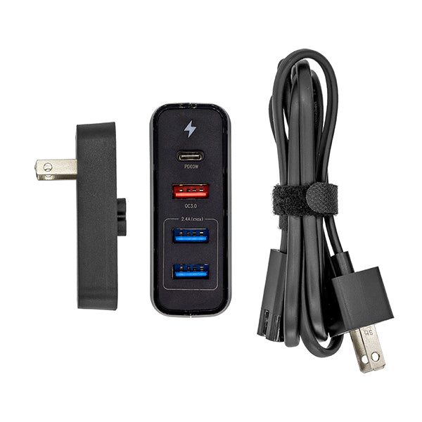Cameron Sino 3 Usb Port Black Pd Charger Carousel 1